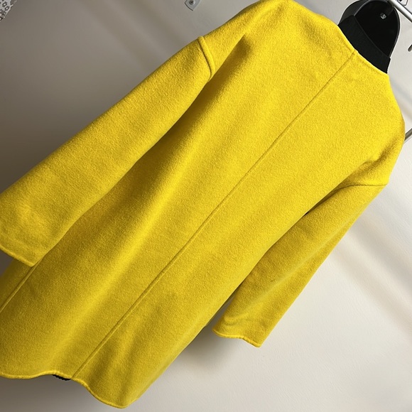 Oversized Wool Blended Trench Coat - Picture 2 of 5